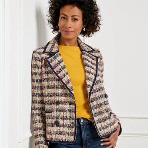 Talbots Petite Tweed Jacket Size 16P